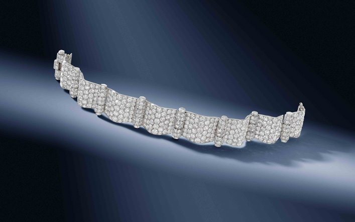 Brazalete Art Deco Cartier