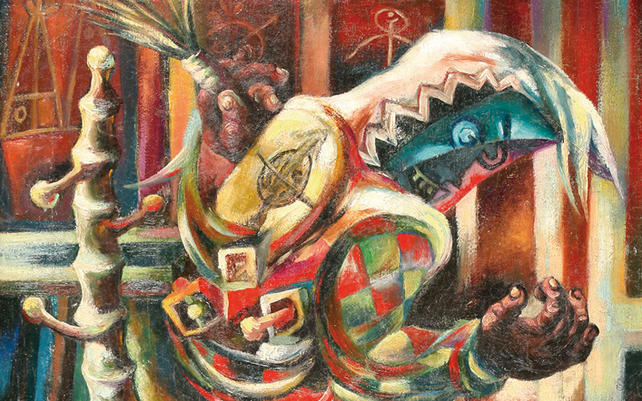 Brujo danzando, Mario Carreño