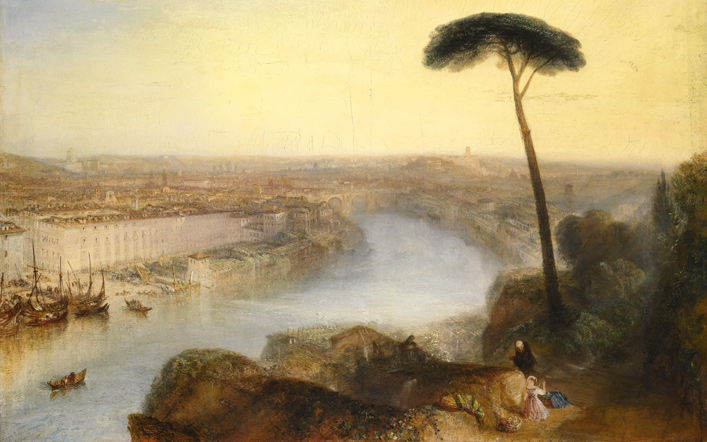 Roma, desde el Monte Aventino, Turner