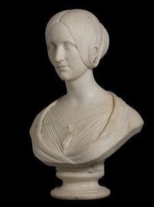 Un insólito busto de Mary Shelley