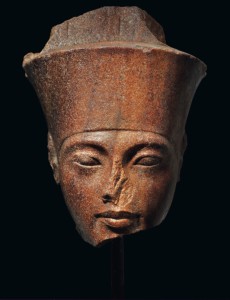 El rostro del faraón niño
