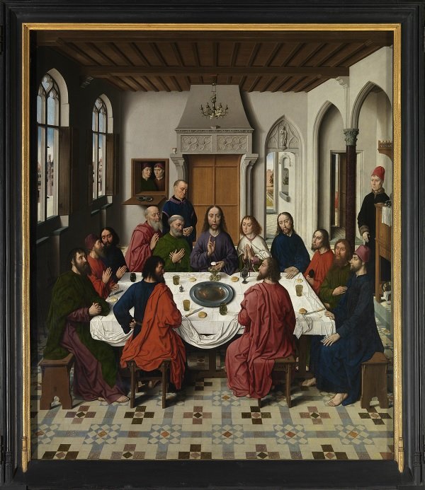 Foto 2 - Iglesia S. Pedro Lovaina. La ultima cena. Dirck Bouts