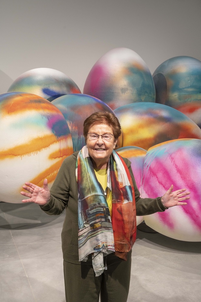 Retrato de Helga de Alvear. Foto: Luis Asín