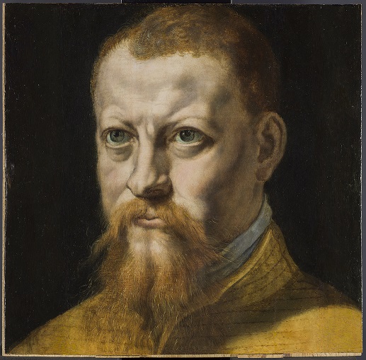 Autorretrato, Pedro de Campaña