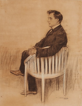 Ramon Casas, Retrato de Enric Borràs