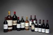 Colección de vinos franceses