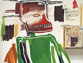Basquiat se mira en Leonardo