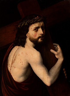 Maestro español, S. XVI. Cristo portando la Cruz 