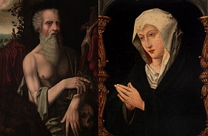 San Jerónimo, S. XVI. María Magdalena, S. XVI