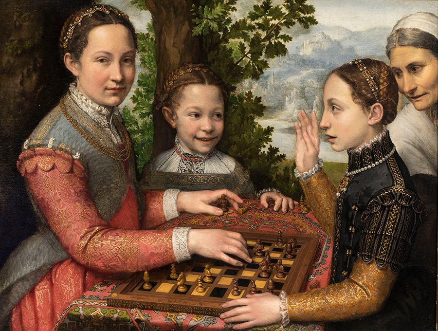 Sofonisba-Anguissola,-The-Chess-Game,-1555,-Poznan,-The-Raczyński-Foundation-at-the-National-MuseuM