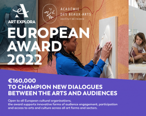 Convocado el Premio Europeo Art Explora 2022
