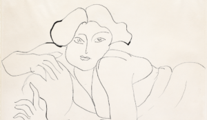 Cuando Matisse dibujaba en la cama